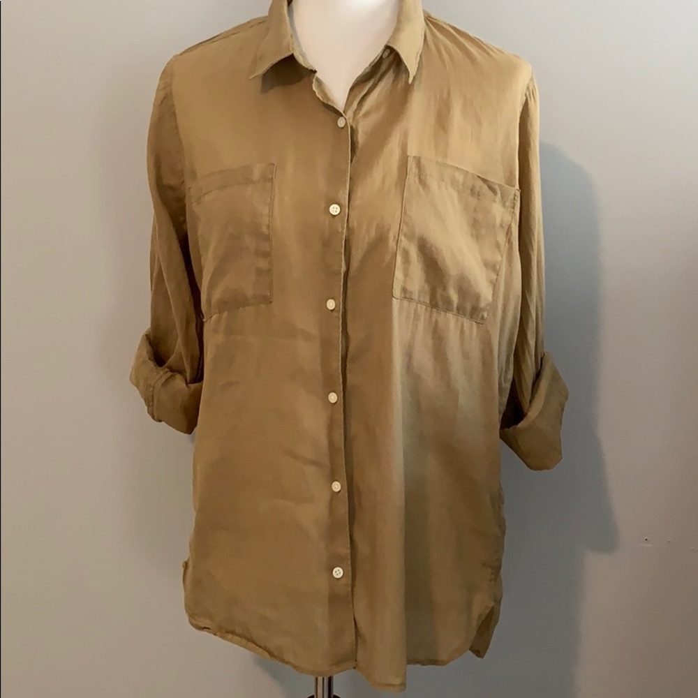 Gap semi sheer top | Large